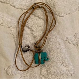 Elephant necklace
